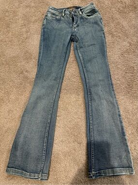 Women Crest blue jeans